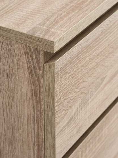 Table de Chevet Moderne  – 2 Tiroirs Fonctionnels