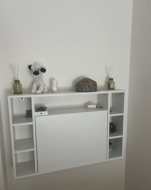 Bureau mural rabattable