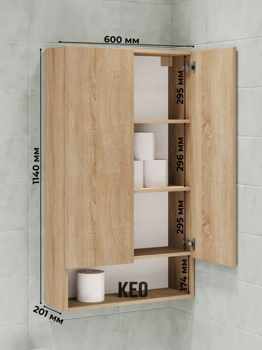 Armoire Murale avec Étagères