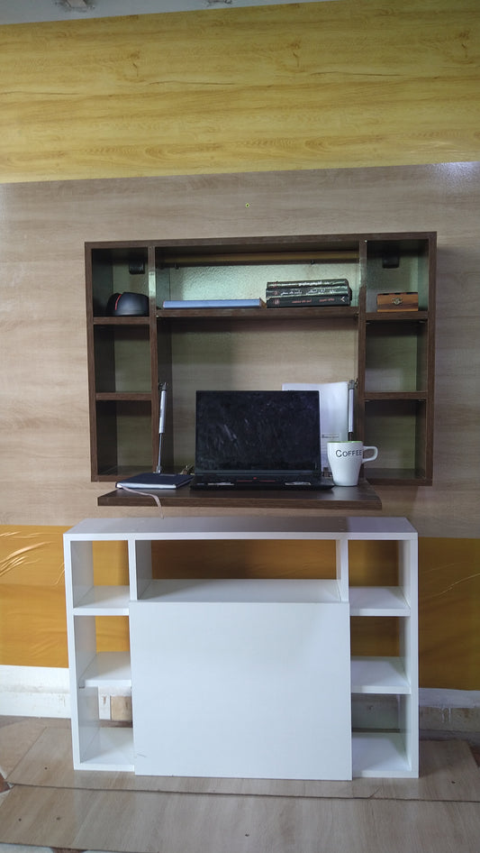 Bureau mural rabattable