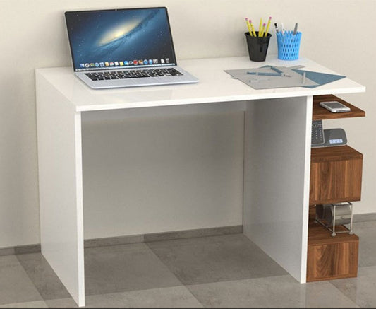 Bureau Moderne avec Étagères de Rangement